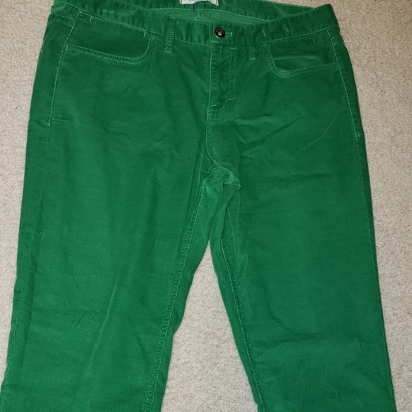- Madewell green straight leg corduroy jeans - Picture 2 of 8